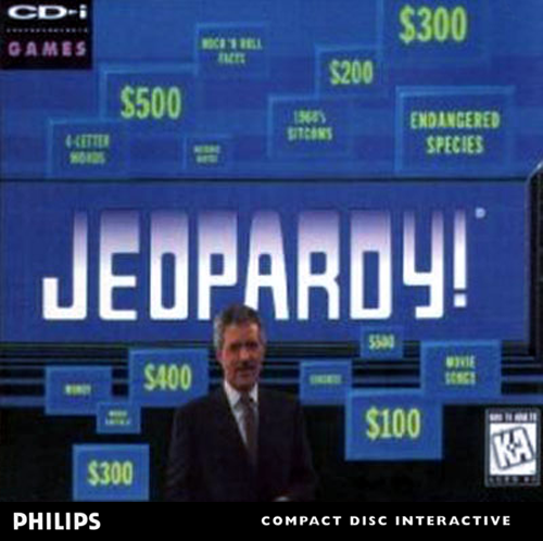 Jeopardy! box art for CD-i